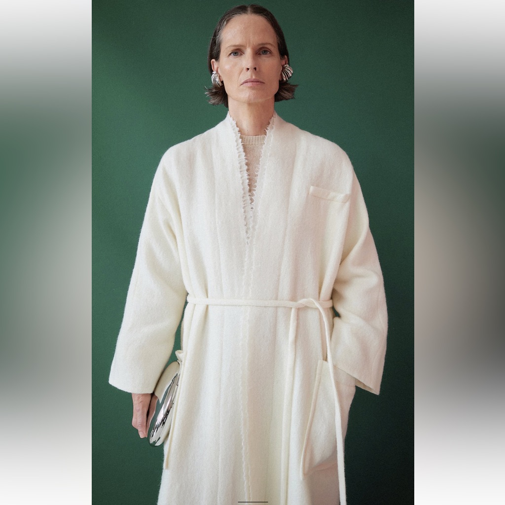 Zara Manteco Wool Coat Zw Collection